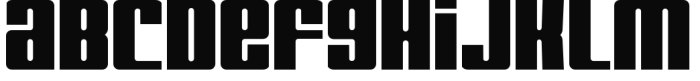 Jetlab Bold Font LOWERCASE