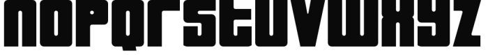 Jetlab Heavy High Font LOWERCASE