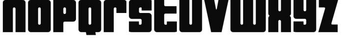 Jetlab Heavy Font LOWERCASE