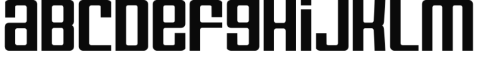 Jetlab Medium Font LOWERCASE