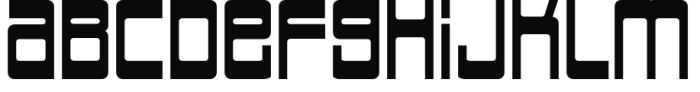 Jetlab Reverse High Font LOWERCASE