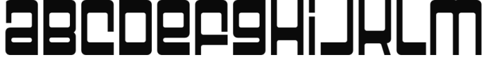 Jetlab Reverse Low Font LOWERCASE