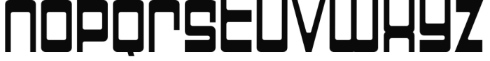 Jetlab Reverse Low Font LOWERCASE