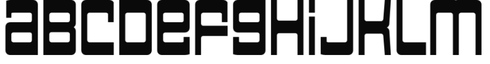 Jetlab Reverse Font LOWERCASE