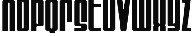 Jetlab Squeeze Bold Low Font LOWERCASE