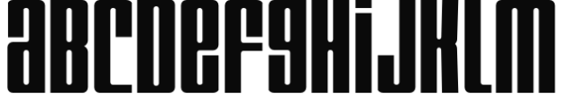 Jetlab Squeeze Bold Font LOWERCASE