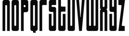 Jetlab Squeeze Reverse High Font LOWERCASE