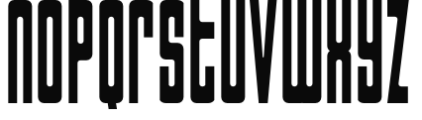 Jetlab Squeeze Reverse Font LOWERCASE