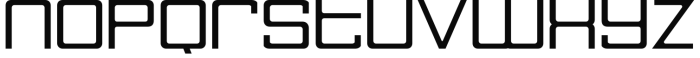 Jetlab Stretch Light Font LOWERCASE