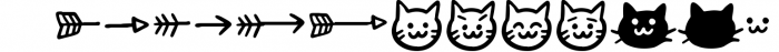 Jealous Kitty - Christmas Happy Font Font UPPERCASE