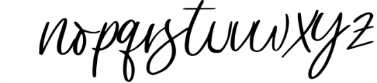Jelistta - Beautiful Signature Font Font LOWERCASE