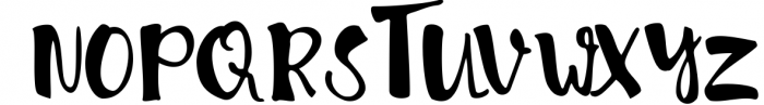 Jellysugar Typeface Font UPPERCASE