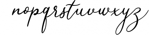Jelymist Calligraphy Script Font LOWERCASE