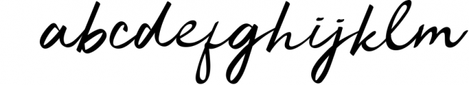 Jelytta Handwritten Font Font LOWERCASE