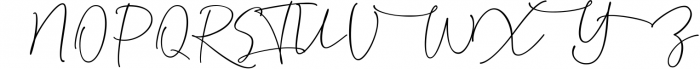 Jendral Writing Signatures Font UPPERCASE