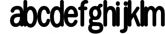 Jerawag Berroys Rounded Sans Serif Font Font LOWERCASE