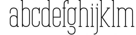 Jerome - Condensed Slab Serif 2 Font LOWERCASE