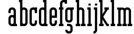 Jerome - Condensed Slab Serif Font LOWERCASE