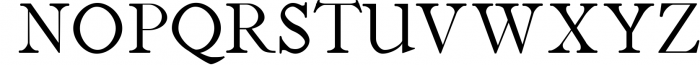 Jerricca Serif Typeface 2 Font UPPERCASE