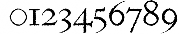 Jerricca Serif Typeface 3 Font OTHER CHARS