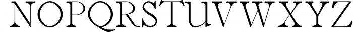 Jerricca Serif Typeface Font UPPERCASE