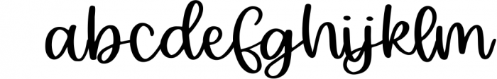 Jessamine - A Script, Print & Doodle Trio 2 Font LOWERCASE