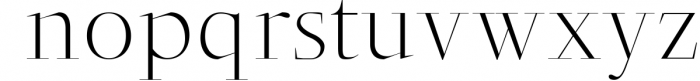 Jesusa Serif Typeface 1 Font LOWERCASE