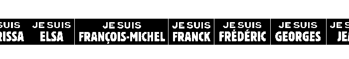 JE SUIS CHARLIE FONT