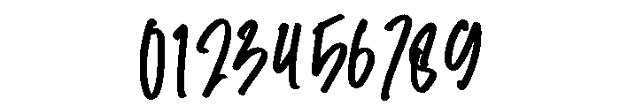 Jealousy Demo Font OTHER CHARS