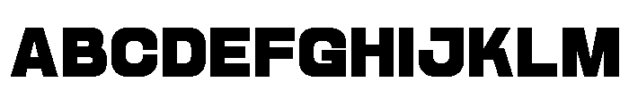 Jechro DEMO Black Font UPPERCASE