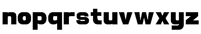 Jechro DEMO Black Font LOWERCASE