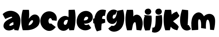 Jeenull Personal Use Font LOWERCASE