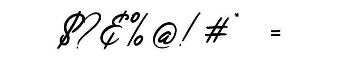 Jefinian Script Font OTHER CHARS