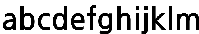 JejuGothic Font LOWERCASE