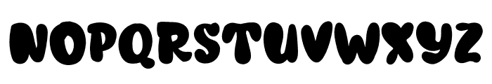 Jelly Ball Personal Use Font UPPERCASE