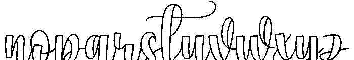 Jelly Drink Font LOWERCASE