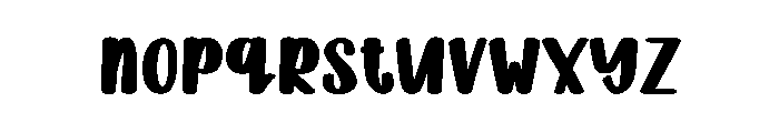Jelly Fruit Font UPPERCASE