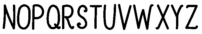 Jelly Sprite Club Font UPPERCASE