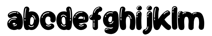 JellyBelly Font Regular Font LOWERCASE