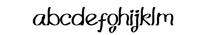 Jellycious Font LOWERCASE