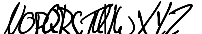 Jellyka - Nathaniel, a Mystery Font UPPERCASE