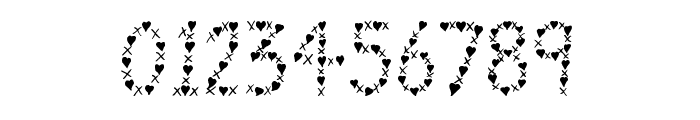 *Jen Luvs Ben*[4ever] Font OTHER CHARS