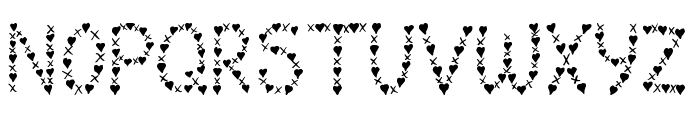*Jen Luvs Ben*[4ever] Font LOWERCASE
