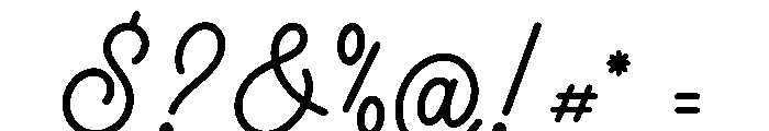 Jenaka Font OTHER CHARS
