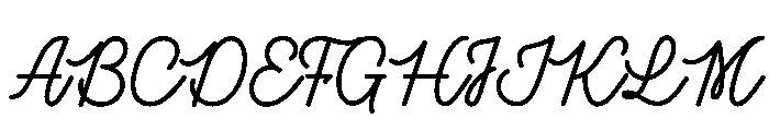 Jenaka Font UPPERCASE