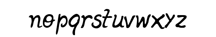 Jenelson-Regular Font LOWERCASE
