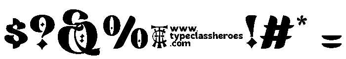 Jenyllah DEMO Font OTHER CHARS