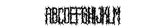 Jeritan Lowokwaru Font UPPERCASE