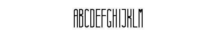 Jerome Newton Regular Font UPPERCASE