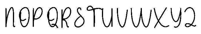Jersey1 Font UPPERCASE